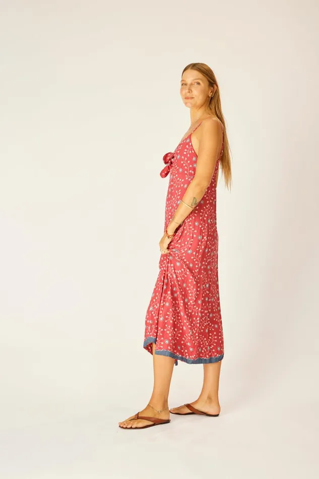 Sophie Dress Pinwheel Barn Red Women Natalie Martin Dresses Sophie Dress Pinwheel Barn Red Women Natalie Martin Dresses