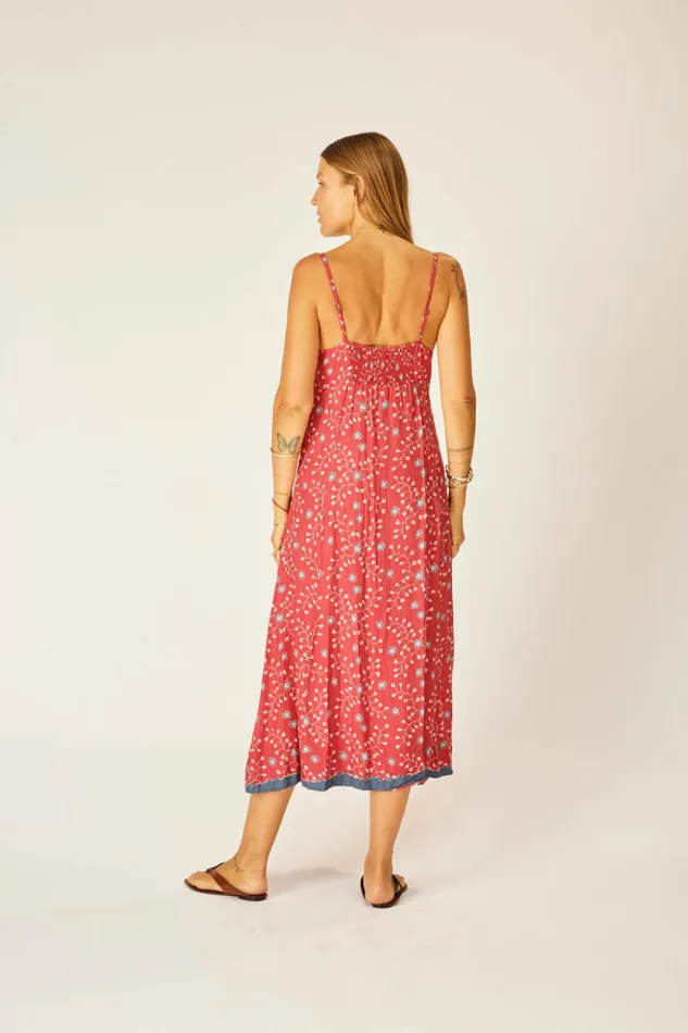 Sophie Dress Pinwheel Barn Red Women Natalie Martin Dresses Sophie Dress Pinwheel Barn Red Women Natalie Martin Dresses