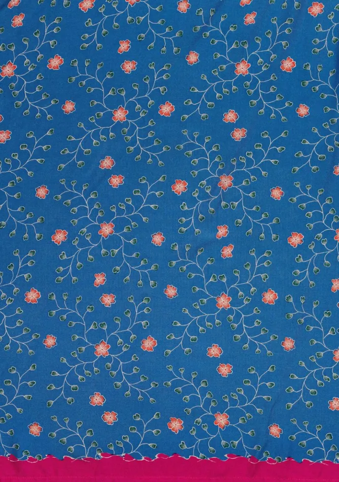 Square Scarf Pinwheel Denim Women Natalie Martin