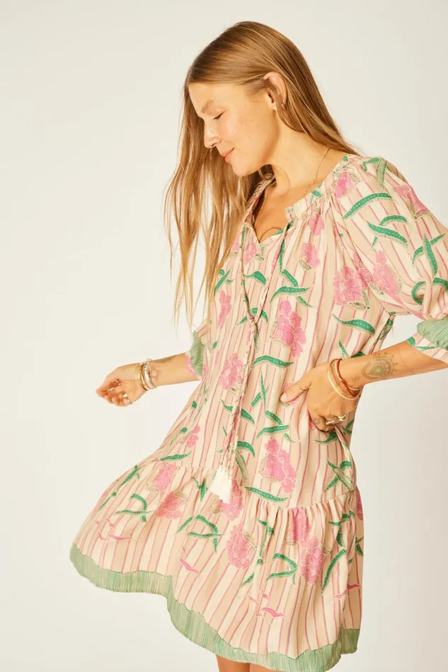 Stevie Dress Chamomile Rose Women Natalie Martin Dresses