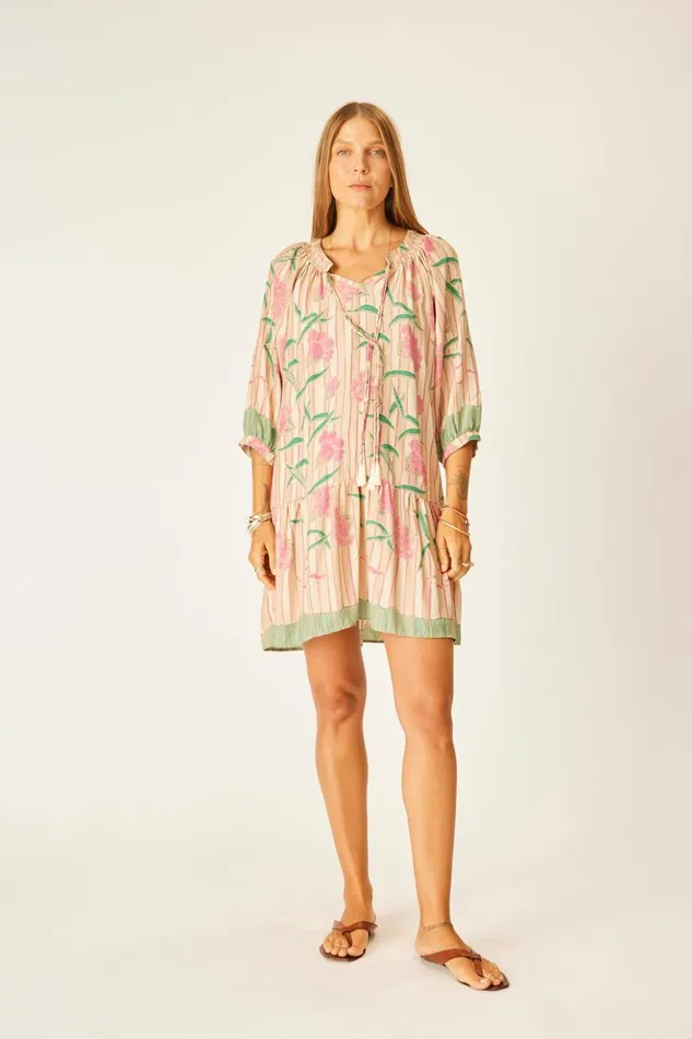 Stevie Dress Chamomile Rose Women Natalie Martin Dresses Stevie Dress Chamomile Rose Women Natalie Martin Dresses