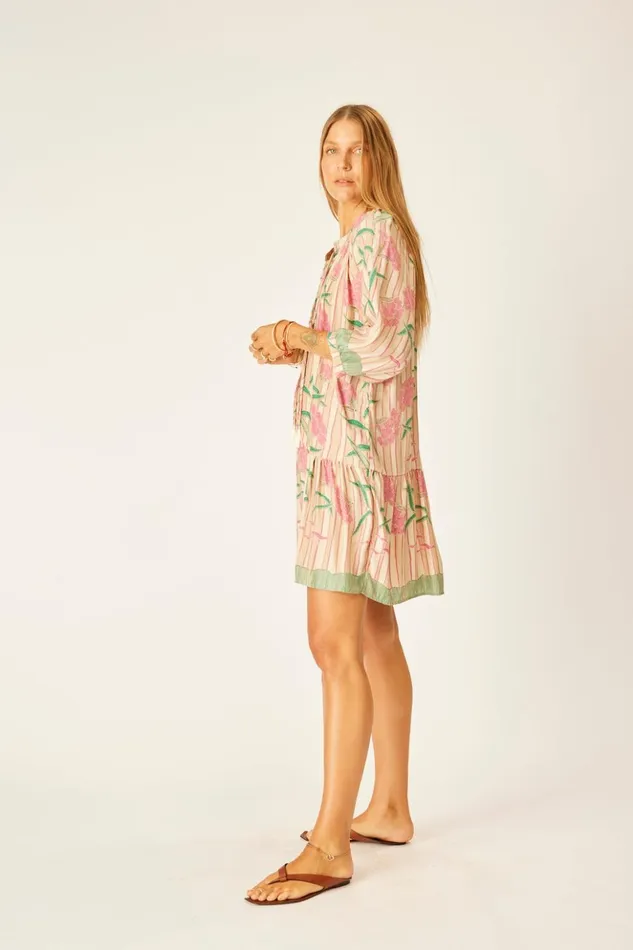 Stevie Dress Chamomile Rose Women Natalie Martin Dresses Stevie Dress Chamomile Rose Women Natalie Martin Dresses