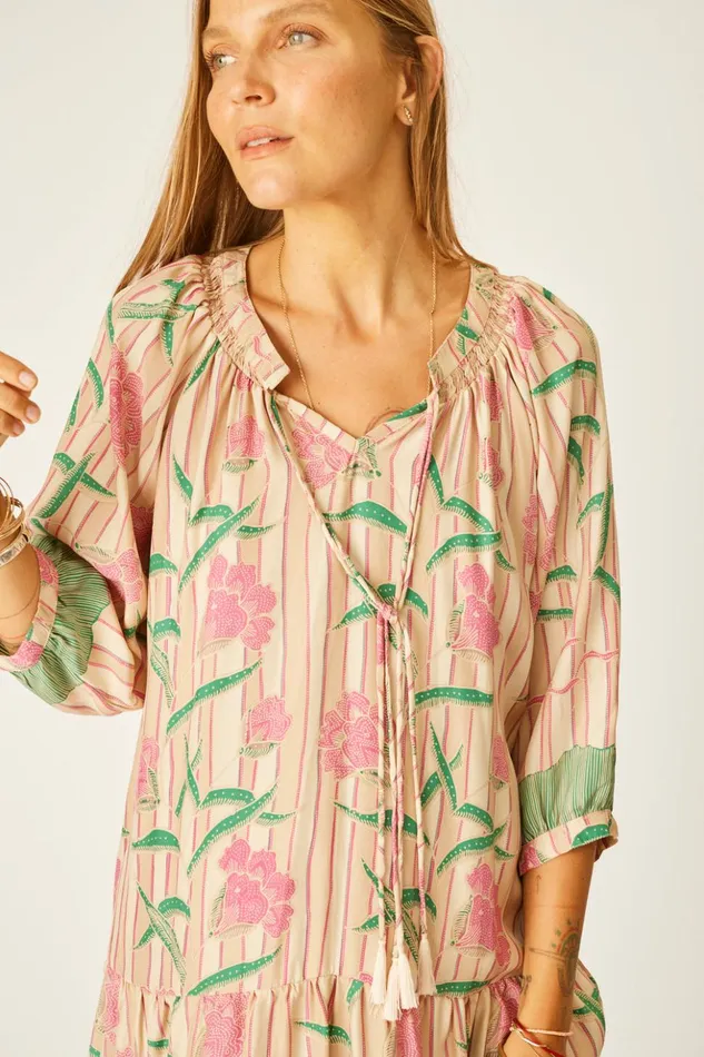 Stevie Dress Chamomile Rose Women Natalie Martin Dresses Stevie Dress Chamomile Rose Women Natalie Martin Dresses
