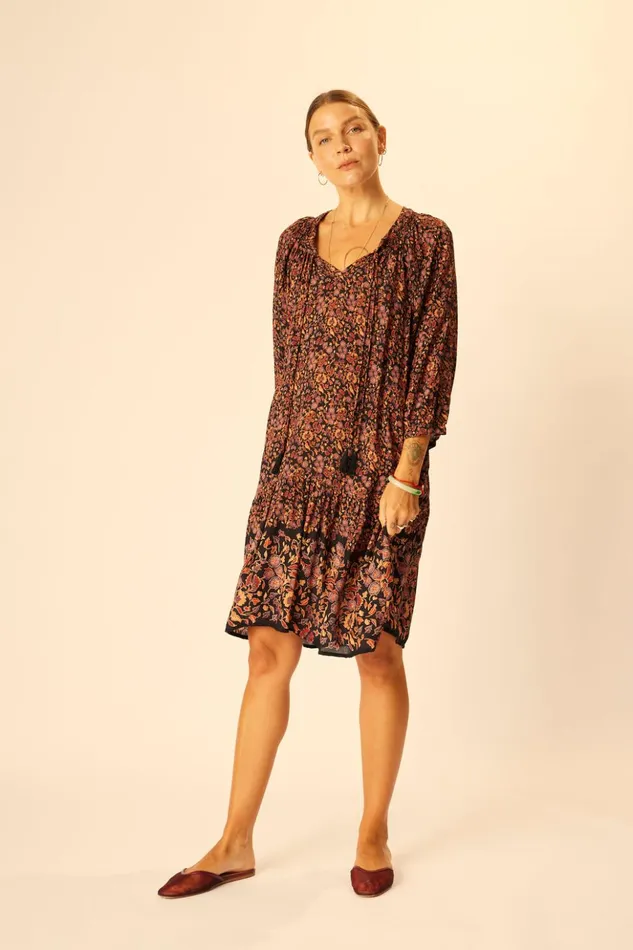 Stevie Dress Petite Fleur Noire Women Natalie Martin Dresses