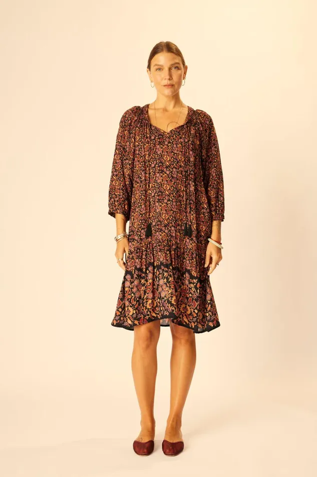 Stevie Dress Petite Fleur Noire Women Natalie Martin Dresses
