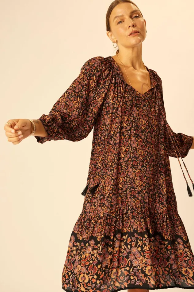 Stevie Dress Petite Fleur Noire Women Natalie Martin Dresses