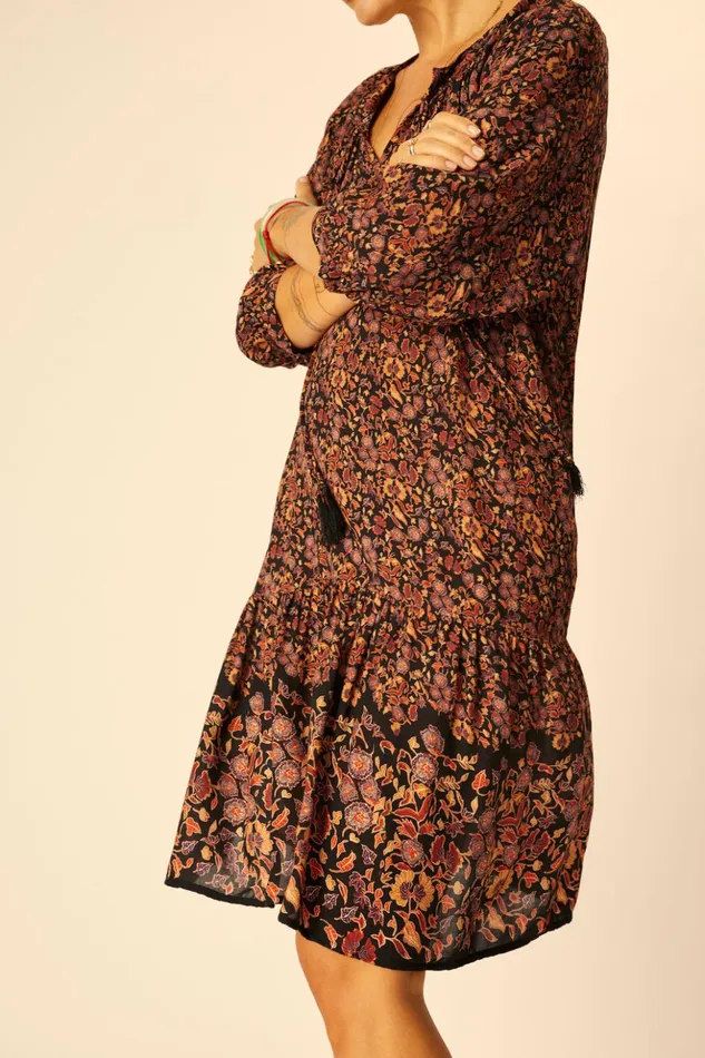 Stevie Dress Petite Fleur Noire Women Natalie Martin Dresses
