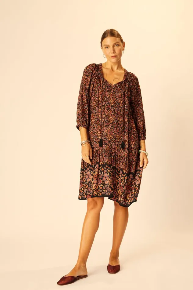 Stevie Dress Petite Fleur Noire Women Natalie Martin Dresses