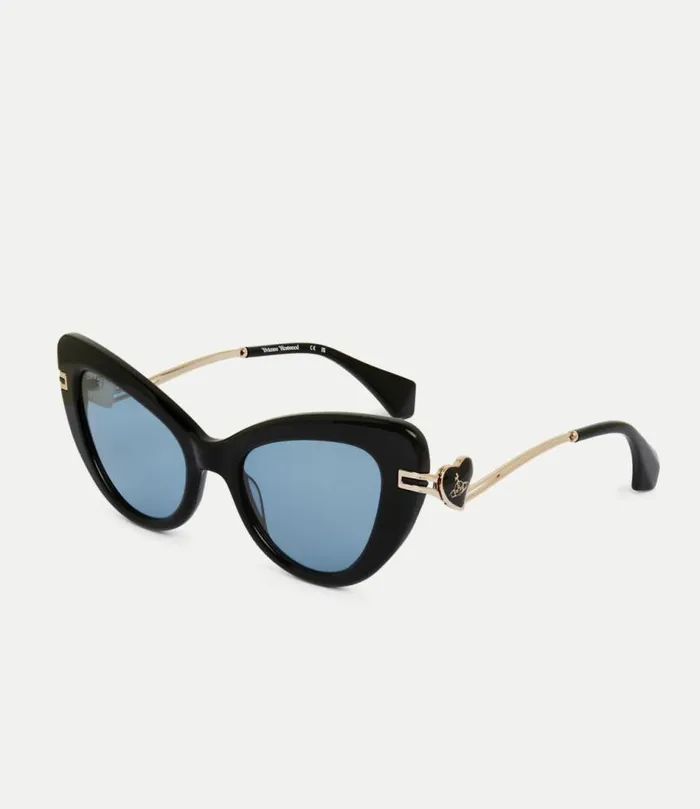 Sunglasses MenWomen Vivienne Westwood Liza Sunglasses In Black