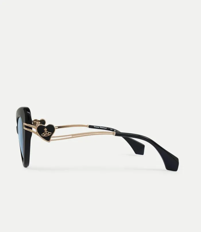 Sunglasses MenWomen Vivienne Westwood Liza Sunglasses In Black