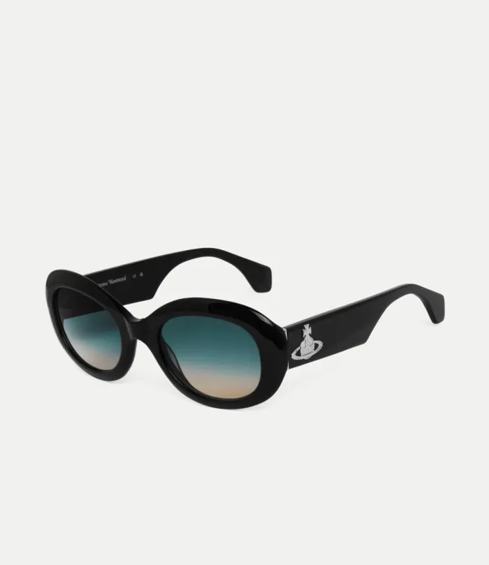 Sunglasses MenWomen Vivienne Westwood Vivienne Sunglasses In Black