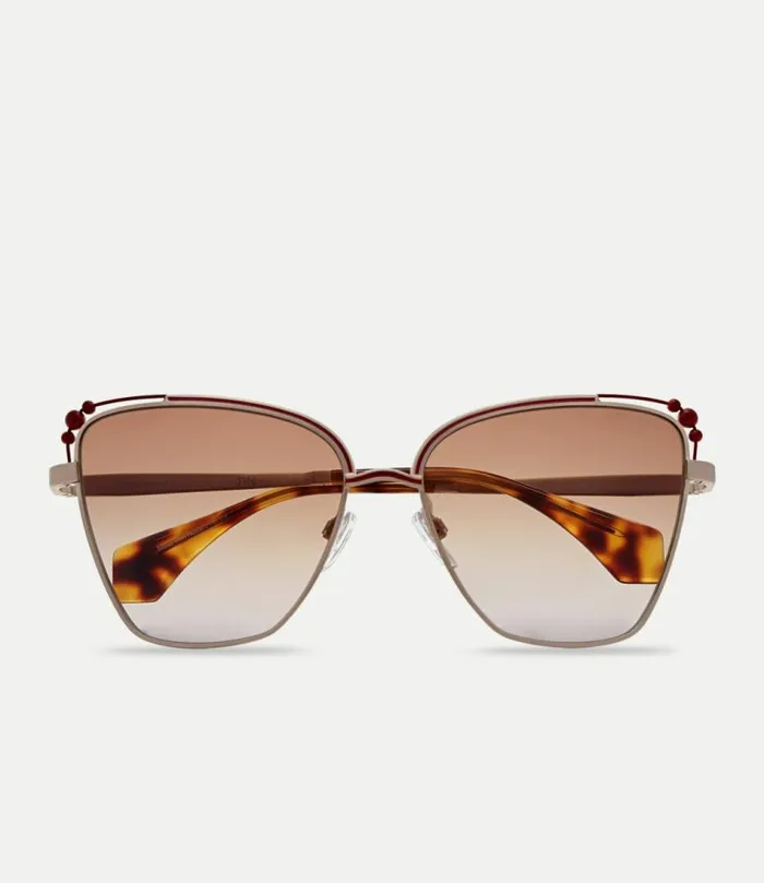 Sunglasses WomenMen Vivienne Westwood Ada Sunglasses In Gold