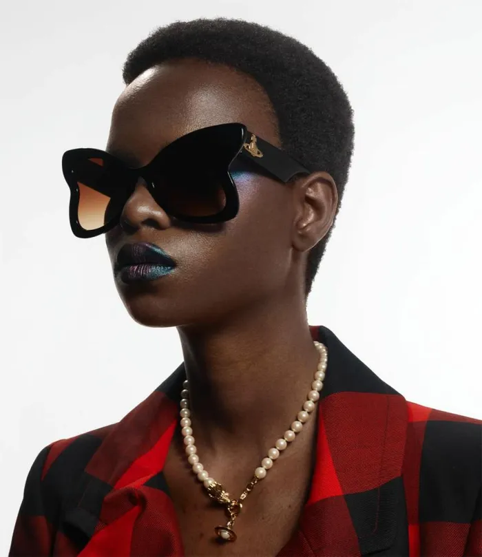 Sunglasses WomenMen Vivienne Westwood Athalia Sunglasses In Black