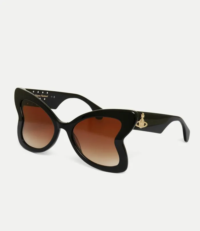 Sunglasses WomenMen Vivienne Westwood Athalia Sunglasses In Black
