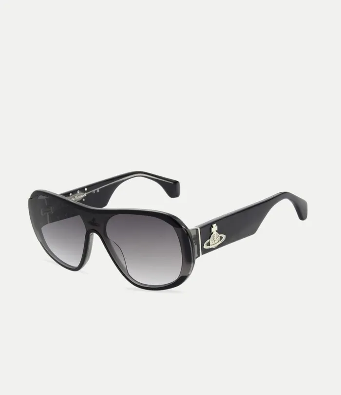 Sunglasses WomenMen Vivienne Westwood Atlanta Sunglasses In BlackGrey