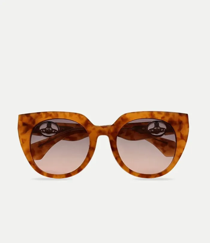Sunglasses WomenMen Vivienne Westwood Bridgitte Sunglasses In TortPink