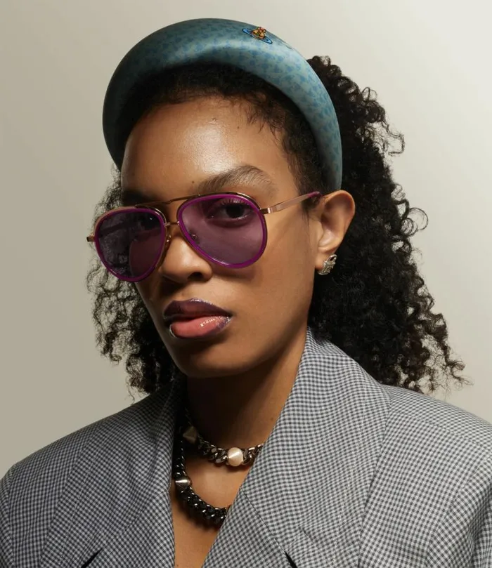 Sunglasses WomenMen Vivienne Westwood Cale Sunglasses In Gold