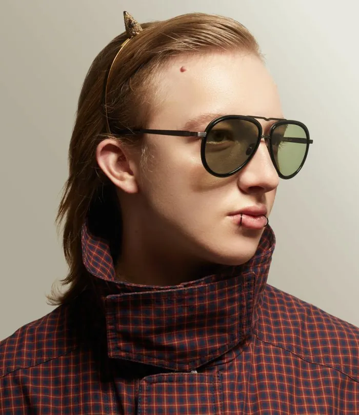 Sunglasses WomenMen Vivienne Westwood Cale Sunglasses In Grey