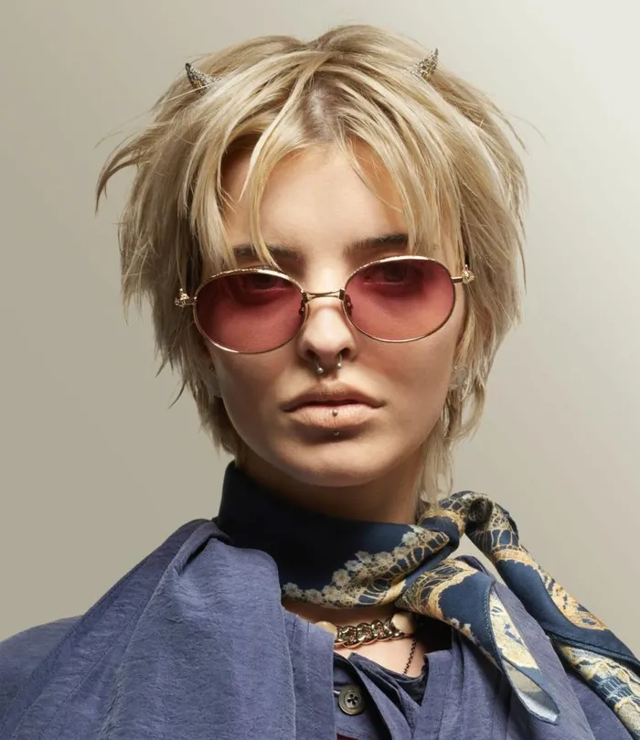 Sunglasses WomenMen Vivienne Westwood Hardware Orb Oval Sunglasses In Gold