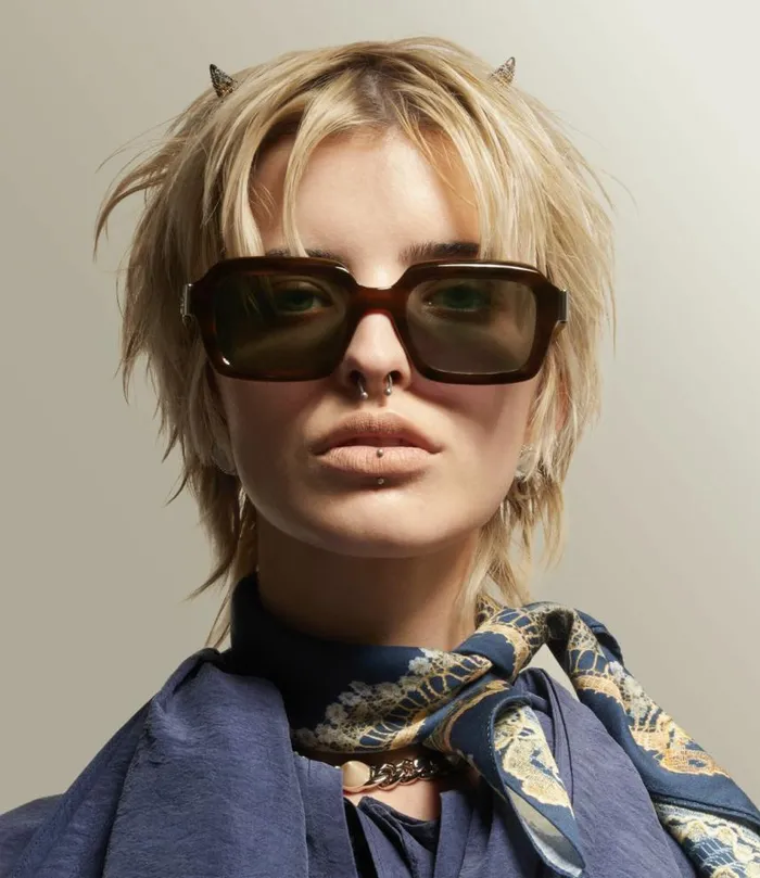 Sunglasses WomenMen Vivienne Westwood Hardware Sunglasses In Brown