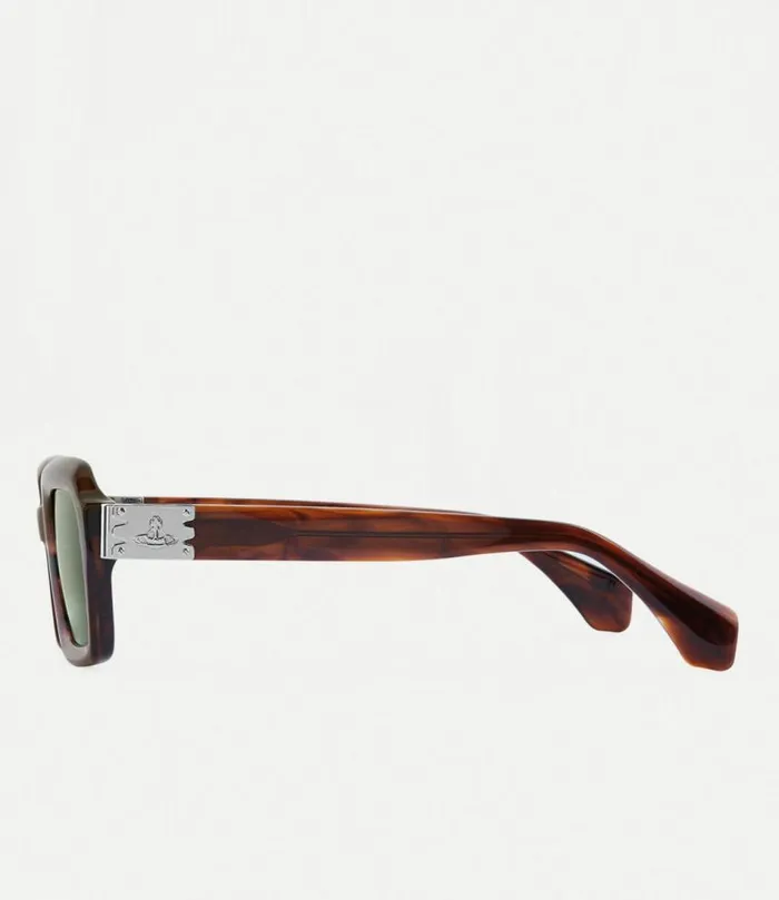 Sunglasses WomenMen Vivienne Westwood Hardware Sunglasses In Brown