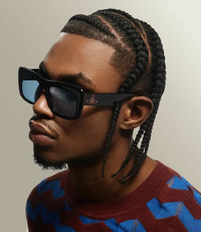 Sunglasses WomenMen Vivienne Westwood Laurent Sunglasses In Black