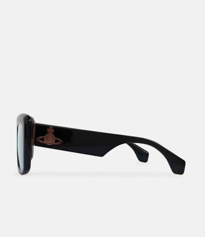 Sunglasses WomenMen Vivienne Westwood Laurent Sunglasses In Black