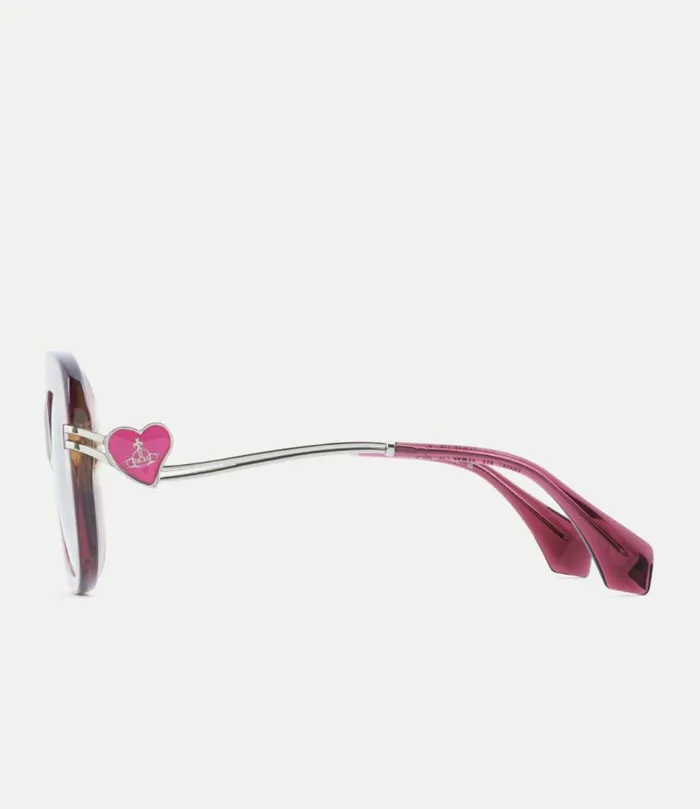 Sunglasses WomenMen Vivienne Westwood Pamela Sunglasses In Red