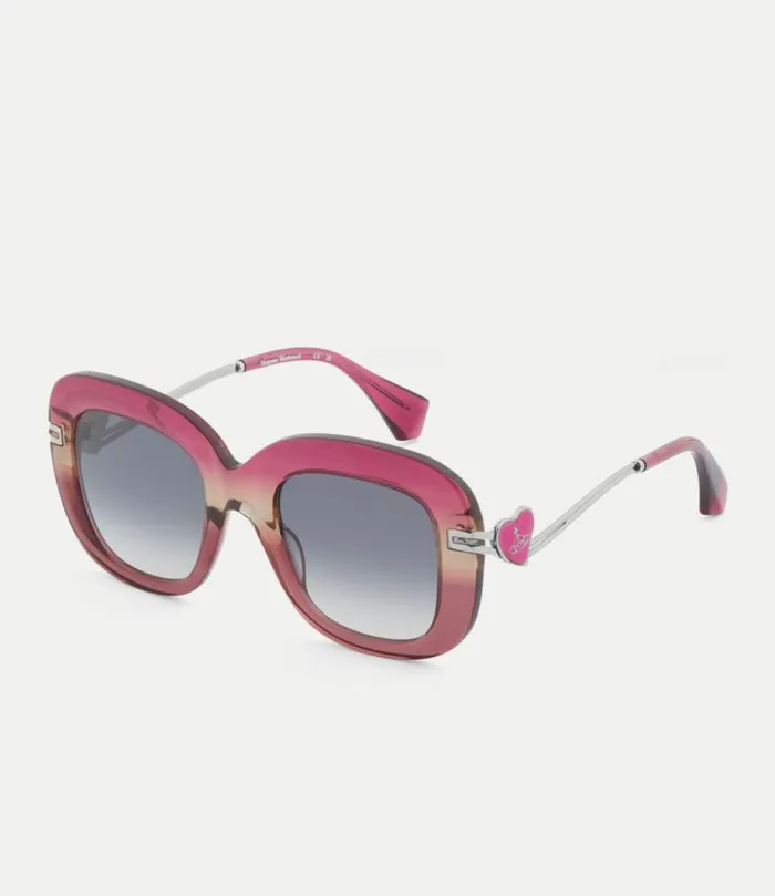 Sunglasses WomenMen Vivienne Westwood Pamela Sunglasses In Red