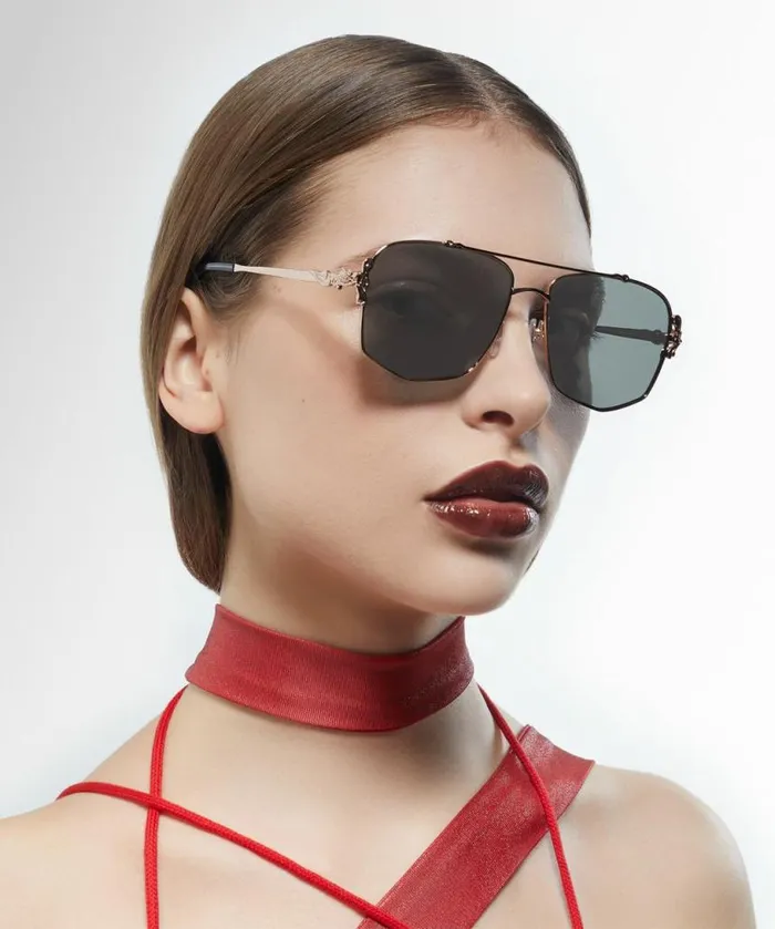 Sunglasses WomenMen Vivienne Westwood Rococo Sunglasses In Gold