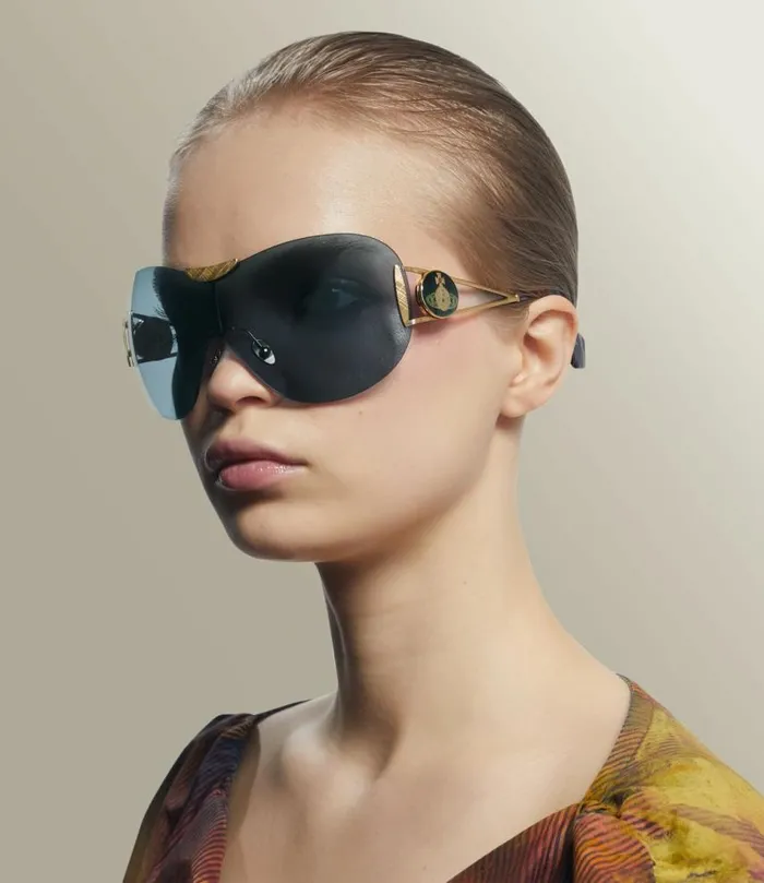 Sunglasses WomenMen Vivienne Westwood Tina Sunglasses In Gold