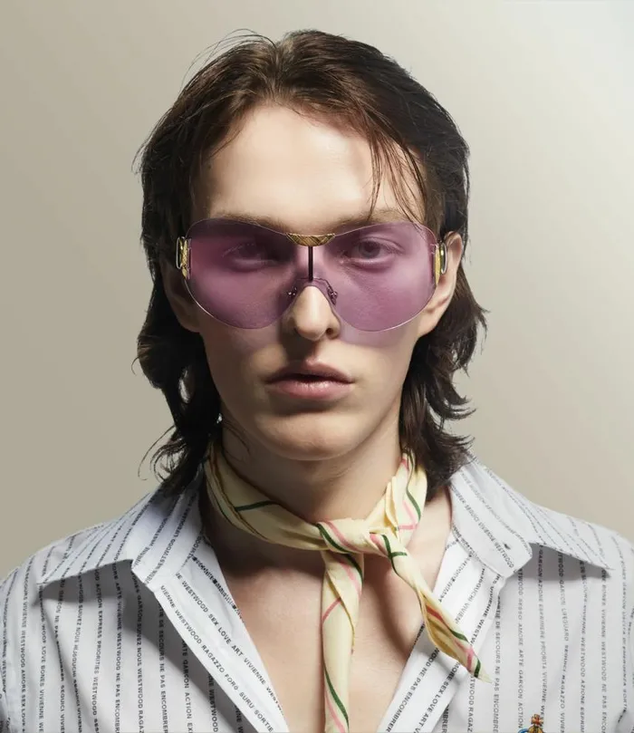 Sunglasses WomenMen Vivienne Westwood Tina Sunglasses In Gold