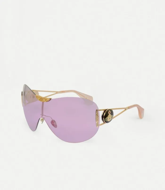 Sunglasses WomenMen Vivienne Westwood Tina Sunglasses In Gold