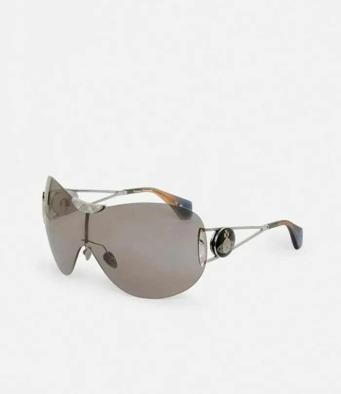 Sunglasses WomenMen Vivienne Westwood Tina Sunglasses In Silver