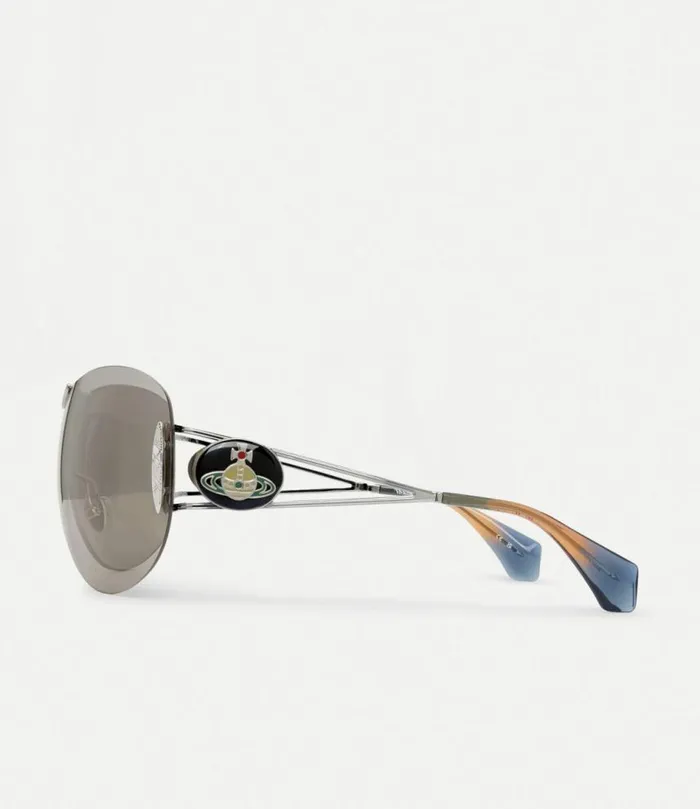 Sunglasses WomenMen Vivienne Westwood Tina Sunglasses In Silver