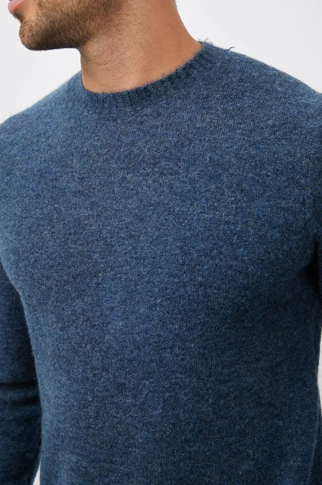 Sweaters Men Rails Beckson Sweater Heather Blue