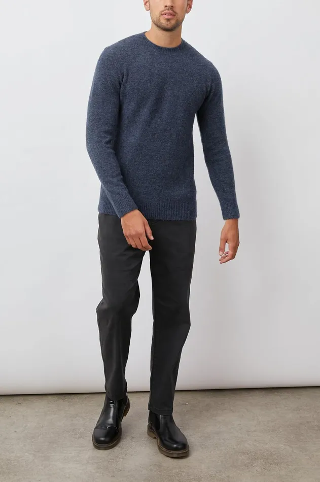 Sweaters Men Rails Beckson Sweater Heather Blue