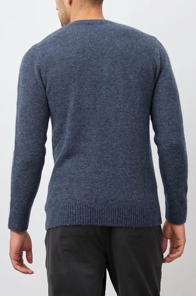 Sweaters Men Rails Beckson Sweater Heather Blue