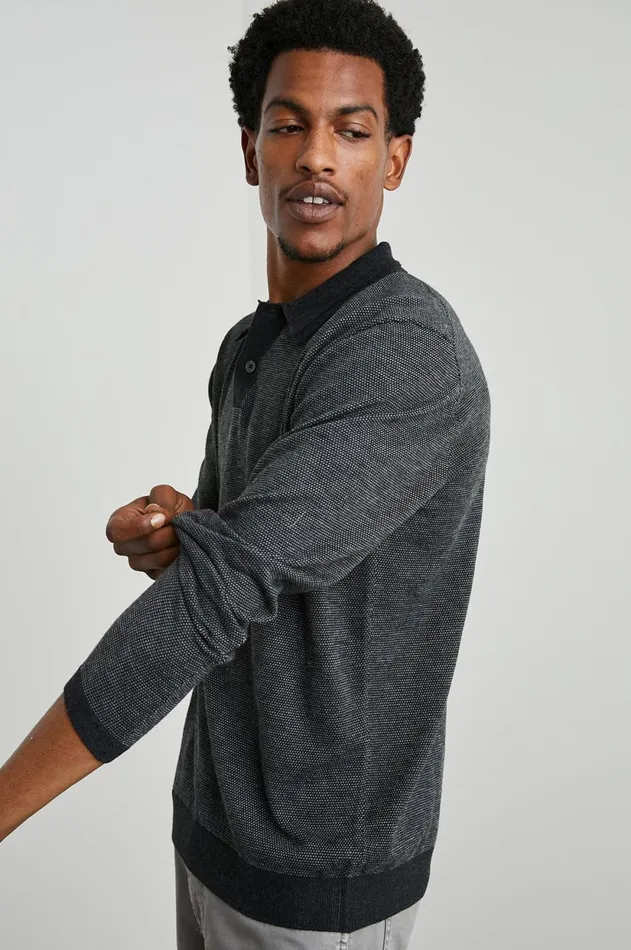 Sweaters Men Rails Greenwich Sweater Twilight Ice