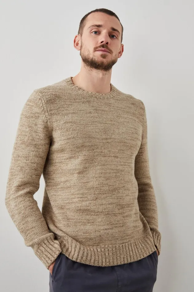 Sweaters Men Rails Orrin Sweater Toasted Barley
