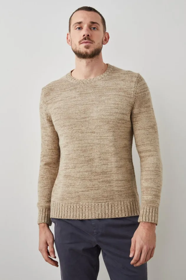 Sweaters Men Rails Orrin Sweater Toasted Barley