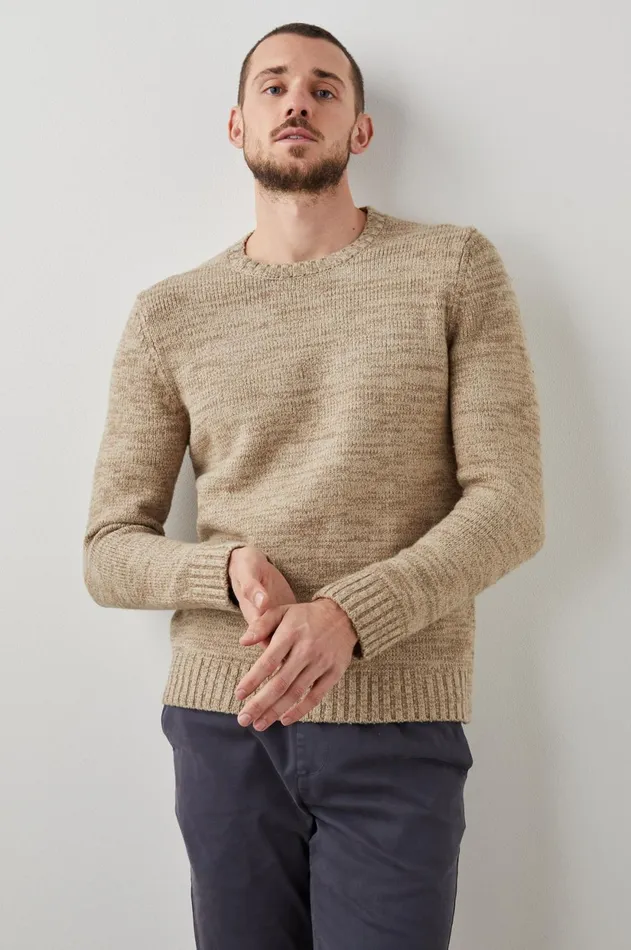 Sweaters Men Rails Orrin Sweater Toasted Barley