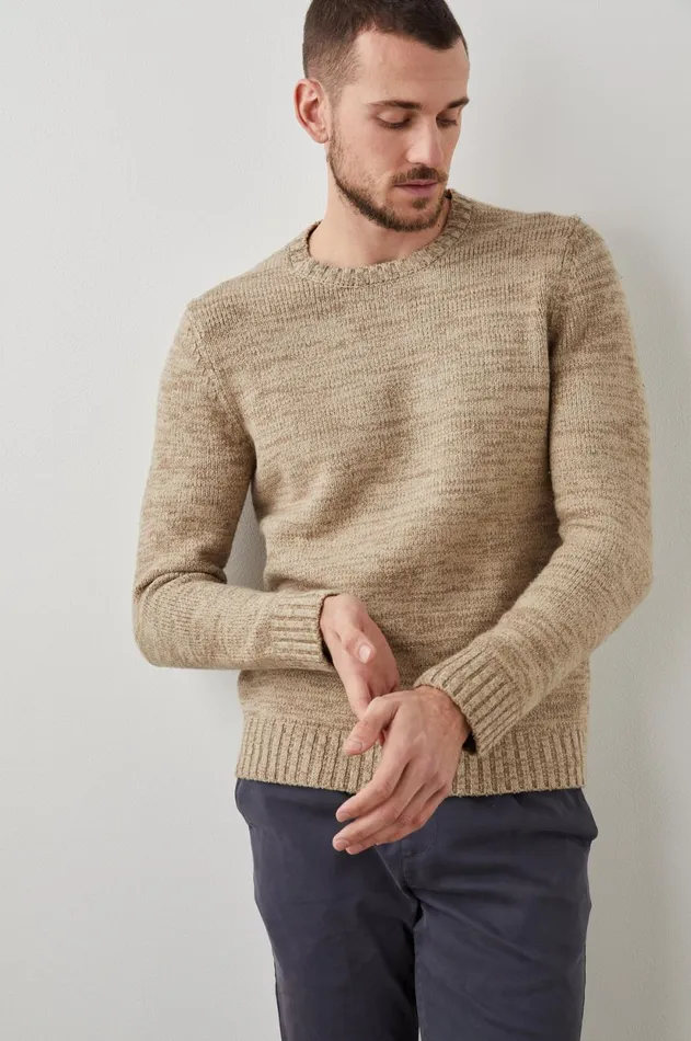 Sweaters Men Rails Orrin Sweater Toasted Barley