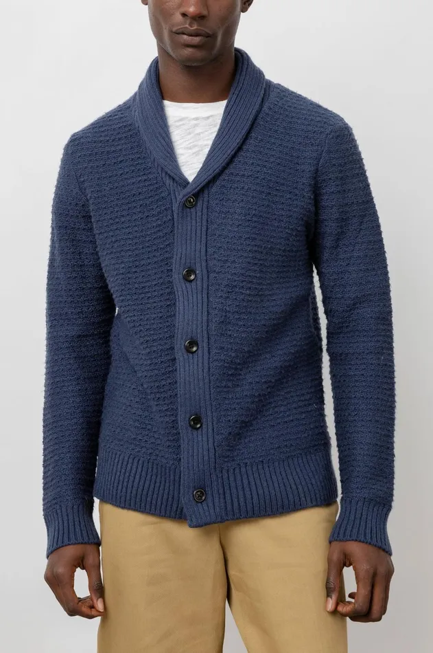 Sweaters Men Rails Shepley Cardigan Navy
