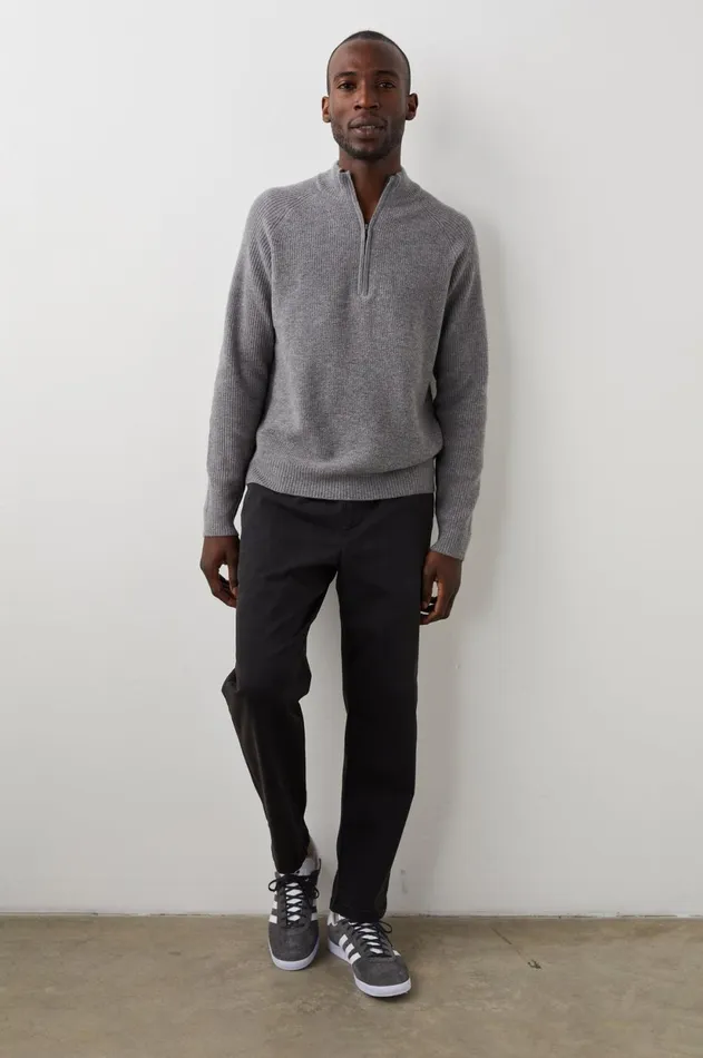 Sweaters Men Rails Stark Quarter Zip Finch