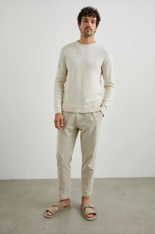 Sweaters Men Rails Ves Sweater Buttercream