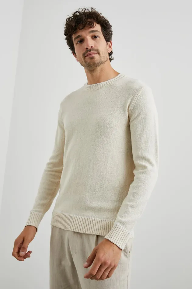 Sweaters Men Rails Ves Sweater Buttercream