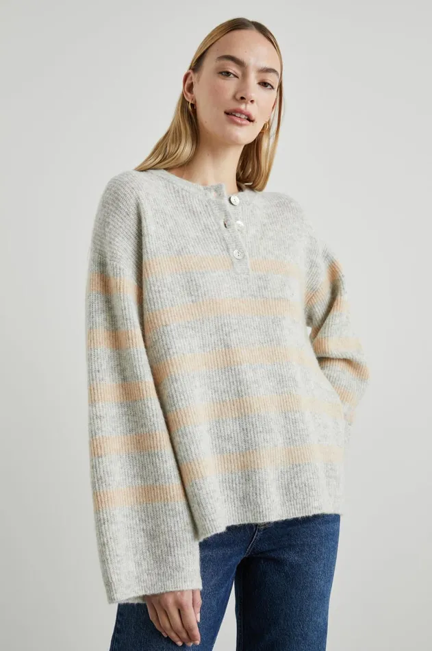 Sweaters Women Rails Alicia Sweater Grey Multi