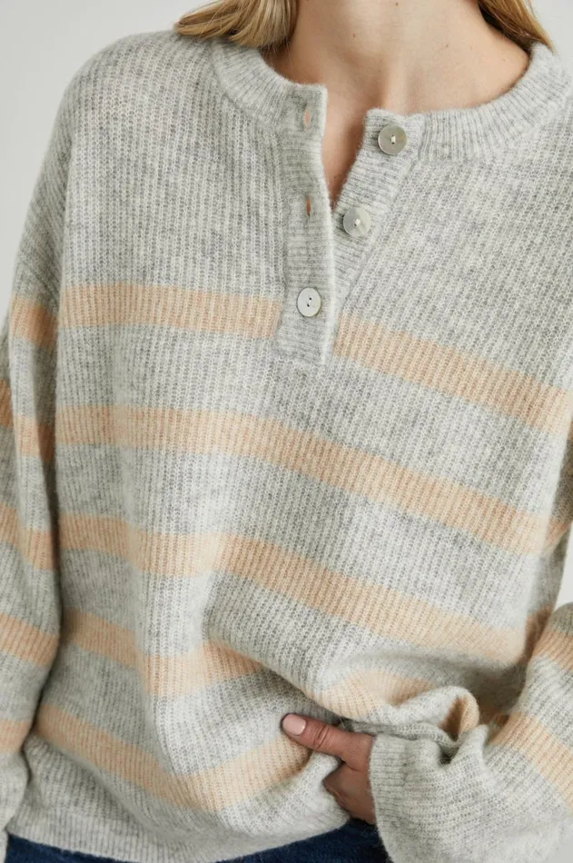 Sweaters Women Rails Alicia Sweater Grey Multi