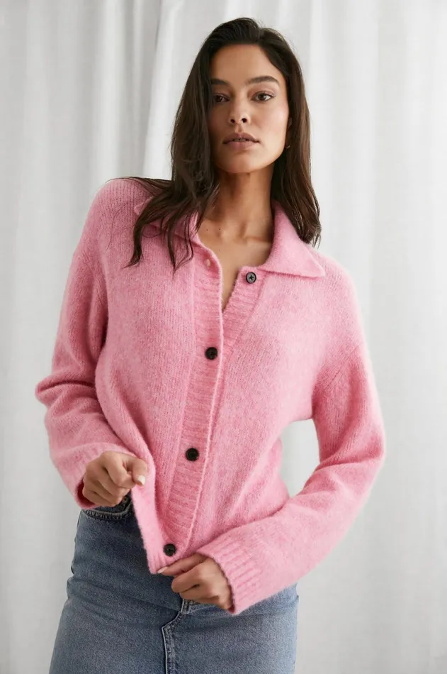 Sweaters Women Rails Amber Sweater Heather Fuschia
